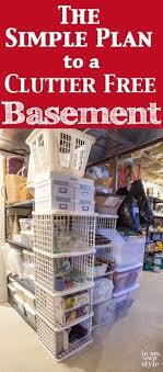 If you want to clean out your flooded basement, you're going to need to look and make sure for yourself that it's really safe. How To Declutter And Clean Out Your Basement And Then Keep It That Way Doable And Affordable Tips That Work Declutter Basement Basement Organization Declutter