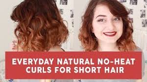 Check spelling or type a new query. Easy Ways You Can Get No Heat Curls For Short Hair Metdaan