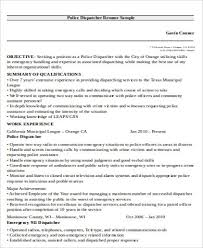 911 dispatcher resume best truck driver resume example 911 … emergency dispatcher resume samples | velvet jobs. Free 9 Sample Police Resume Templates In Ms Word Pdf