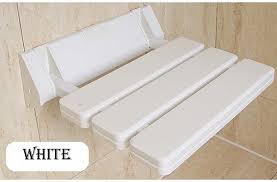 Deluxe wall mounted folding ironing board primed. Buy Online Abs Aluminum Shower Seat Spacing Saving Wall Mounted Relaxation Folding Bath Chair Waiting Wall Chair Alitools
