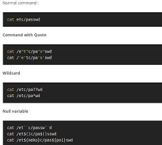 Command Injection Bypass Cheatsheet By Ninja Hatori Medium
