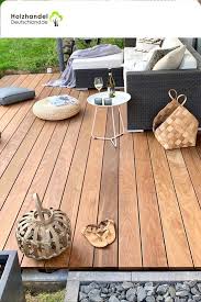 Schone Holzterrasse Aus Glatten Ipe Dielen Terrassendielen Terrasse Holz Holzterrasse