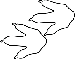 Color online with this game to color letters and numbers coloring pages and you will be able to share and to create your own gallery online. Coloring Pages Of Dinosaur Footprints Dinosaur Footprint Dinosaur Tracks Dinosaur