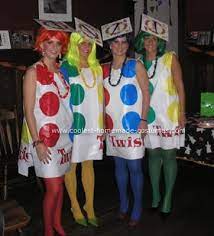 Coolest Homemade Twister Group Halloween Costume Twister Costume Homemade Halloween Costumes Group Halloween Costumes