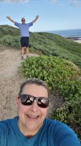 Walking with Brucie! Always amazing to.share out places and spaces. Thanks  for visiting boet..see you in a couple of weeks, #MooreSiblings  #TwoGuppiesAndAGoldfish #BeachWalks #BeachViews