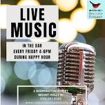 Happy Hour with Live Music at Robin’s Nest!