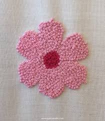 Floral pattern how to make french knot satin embroidery if you like my video remember to. Stitching A Motif With French Knots Epida Studio