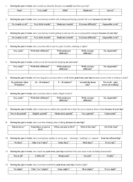 Jarte's insert date and time formats the date and time inserted into a document according to the however, advanced settings long date format (f5 key), short date format (shift+f5 key), day. The Format Of The Oxford Hip Score Download Scientific Diagram