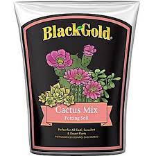 Contains pumice, earthworm castings, and forest humus perfect for cacti, bromeliads, and succulents. Black Gold Cactus Mix