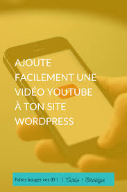 Sauvegardez vos vidéos youtube préférées localement sur le disque dur de votre ordinateur pour les lire sans connexion à internet. Wordpress Comment Inserer Une Video Youtube Faites Bouger Vos Id