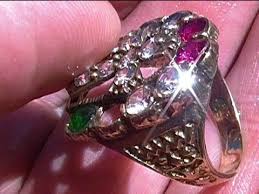 Justremember that treasure is where you find it and you must be out there hunting it with your metaldetector to find it!metal detector. River Hunt Huge Honking Gold Ring Metal Detecting Metal Rings