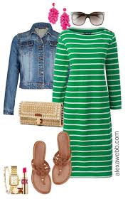 Plus Size Spring Green Dress Outfit Alexa Webb Green Dress Outfit Plus Size Spring Dresses Fashion