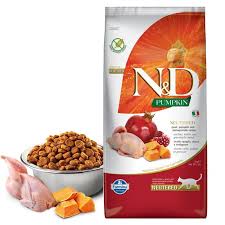 Nd Balkabakli Bildircinli Narli Kisir Kedi Mamasi 5 Kg