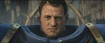 Sylvester Stallone in Warhammer 40,000: SPACE MARINE 2 - space marines post - Imgur