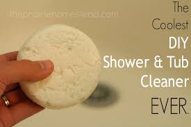 coolest homemade tub shower cleaner