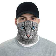Cat Face Mask Etsy Cat Face Mask Cat Face Diy Face Mask