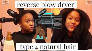 Hair experts weigh in on how to find a blow dryer that complements your hair texture and styling needs. Revair Reverse Hair Dryer Review Type 4 Natural Hair Youtube