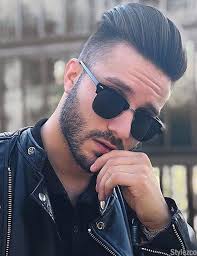 Neck length, brown hair, having smooth texture and worn with side parting. Simple Cute Upside Men S Hairstyles Trends For 2018 2019 Stylezco