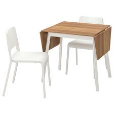 Teodores White Chair Ikea In 2020 2 Seater Dining Table Small Dining Table Set Small Dining Table