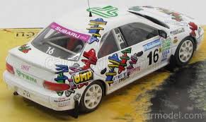 Subaru motors finance is offered by chase bank, a bank founded in 1877 and based in new york jpmorgan chase bank, n.a. Trofeu Tr0603 Masstab 1 43 Subaru Impreza Wrx N 16 Rally Bank Utama Indonesia 1996 M Lieu Y Nakahara White