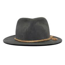Goorin Higher Country Brim Fedora Hat W Sweatband In Olive Size Large In 2021 Wide Brim Fedora Sweatband Fedora