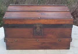 Small Wooden Chest With Lock Authentic Antique Trunks Pirate Chests And Wooden Treasure Chests Antique Trunk Chests Diy Nautical Furniture