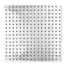 Everbilt 16 In X 16 In Diamond Plate Steel Pegboard Eb 0204 1616 The Home Depot Peg Board Steel Pegboard Garage Wall Organizer