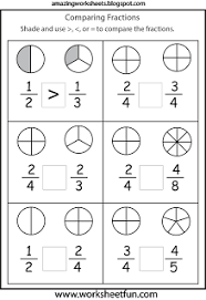Comparing Fractions 4 Worksheets 2nd Grade Math Worksheets Math Fractions Worksheets Fractions Worksheets