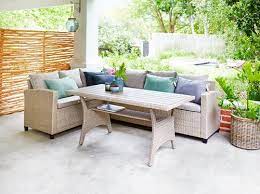 If you have a terrace or patio that's crying out for a timeless rattan frame garden furniture set, jysk is the perfect place to start your search. Lounge Set Ullehuse 6 Pers Nature Jysk Outdoor Furniture Sets Garden Furniture Conversation Set