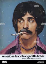 1970s USA Benson & Hedges Magazine Advert Stock Photo