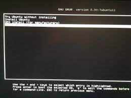 Grub2 - Why Am I Getting Grub Cli For Fresh Ubuntu 18.04 Install - Ask  Ubuntu