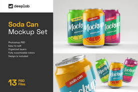 The best free mockups in one place. Can Koozie Animated Mockup In Packaging Mockups On Yellow Images Creative Store