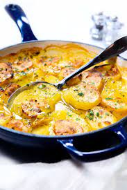 Easy Saffron Potato Casserole Recipe Potato Casserole Flavorful Potatoes Vegetable Recipes