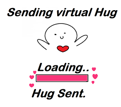 Virtual Hug Funny Thank You Quotes Cute Love Memes Virtual Hug