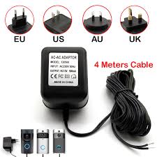 A us to uk power adapter will allow you to use american devices with british sockets. Power Adapter Eu Us Au Uk Plug 12v 18v Ac Transformer Charger For Wifi Wireless Doorbell Camera Ip Video Intercom Ring 120v 240v Doorbell Aliexpress