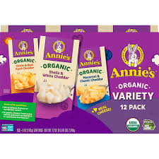 Parmesan with tomatoes, broccoli, and pine nuts Annie S Organic Macaroni Cheese Variety Pack 6 Oz 12 Ct Costco