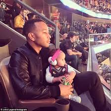 You can watch the event on tnt through cable or live streaming services. John Legend And Daughter Luna Watch Nba All Star Game Daily Mail Online