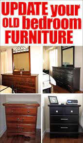 I hope everyone is hanging in there ok! From Traditional To Modern Revamped Bedroom Furniture Furniture Makeover Furniture Diy Redo Furniture