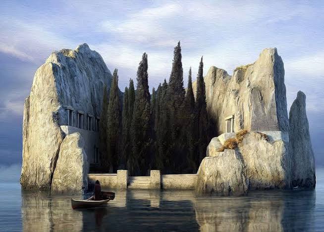 Arnold Bocklin's 'Island of the Dead' painting