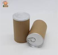 Food Grade Composite Paper Cans Packaging Paper Tube Cans for Food