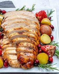 Cooking your first thanksgiving turkey? Easy Oven Roasted Maple Turkey Breast Healthy Fitness Meals