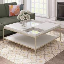 The counter height table is in a square shape and can fit up to 6 counter height chairs. 48 Square Coffee Table You Ll Love In 2021 Visualhunt