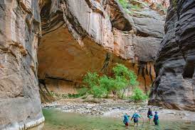 Yes You Can Hike The Narrows In Zion With Kids Everything You Need To Know Simply Awesome Trips Hiking The Narrows Zion Narrows Hike National Parks