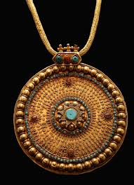 Ottoman Gold Necklace With Inlaid Pendant Origin Turkey Circa 13th To 16th Century Ad Price On Request Antique Jewelry Ancient Jewelry Vintage Jewelry