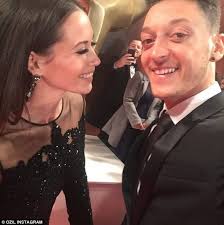 Born on 21st march, 1990 in mannheim, germany, she is famous for monrose. Arsenal Ace Mesut Ozil Reunited On The Red Carpet With Singer Mandy Capristo Daily Mail Online