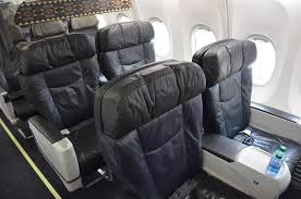 Ac and usb powerports have been installed at each seat. Review Alaska Airlines First Class B737 9 Seattle San Jose Del Cabo World Traveller 73
