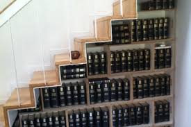 There are many designs and. Bookshelf Under Stairs Brickbox