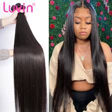 They are all virgin brazilian hair bundles, no matter you want brazilian wavy hair, or brazilian hair bundles deals, you can get it from unice.available in a variety. Luvin Cheap Straight 28 30 32 40 Inch Remy Brazilian Hair Weave Bundles Natural Color 100 Human Hair Bundles Double Drawn Weft Hair Weft Bundlesweft Human Hair Aliexpress
