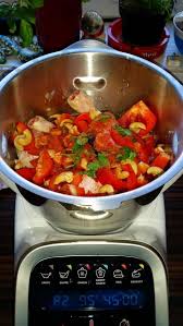 Huhn Mit Cashewnussen Und Paprika In Der Prep Cook Rezepte Thermomix Rezepte Prep Cook