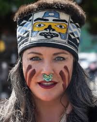 My beautiful wife. That is all. ❤️❤️ #haida #chilkat
